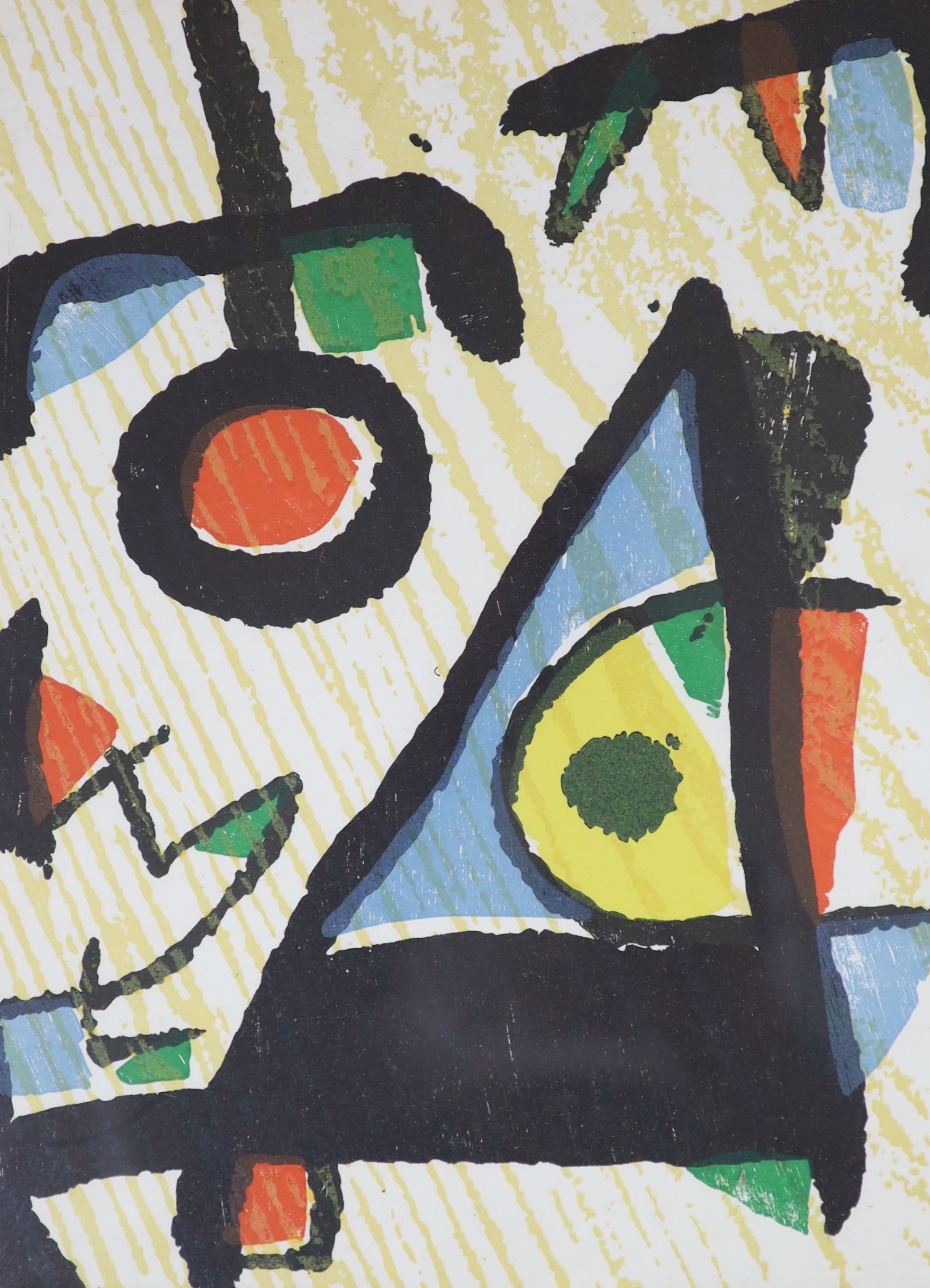 Joan Miro (1893-1983), woodcut, Untitled, 31 x 24cm